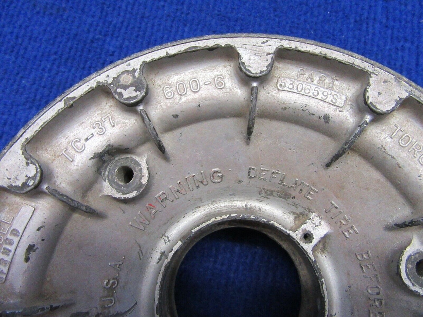 Goodyear Wheel Sub / Half 6.00 X 6 530659S (1221-436)