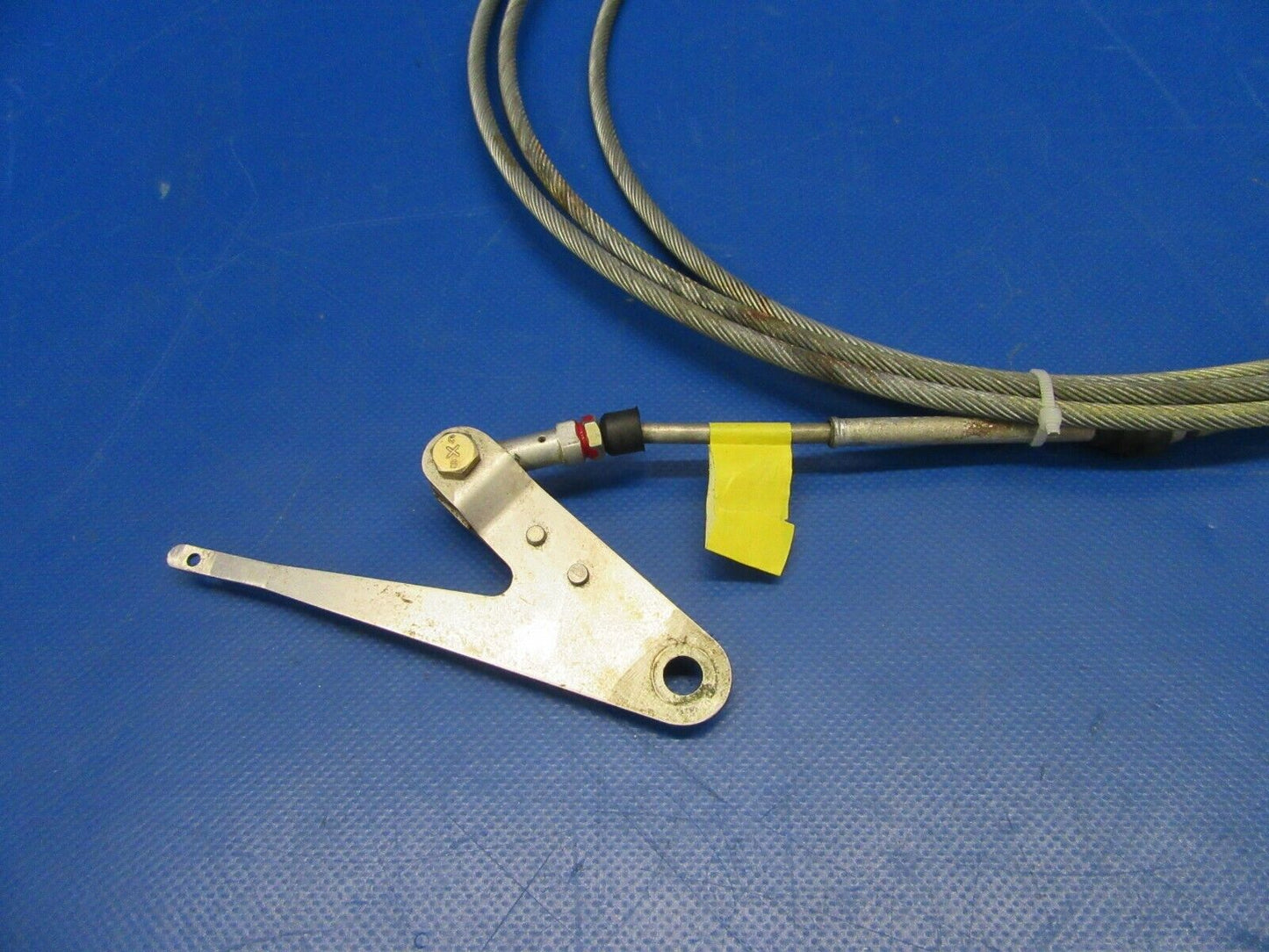Piper PA-34-200T Switch Control Cable Assy & Lever P/N 78339-00 (1119-194)