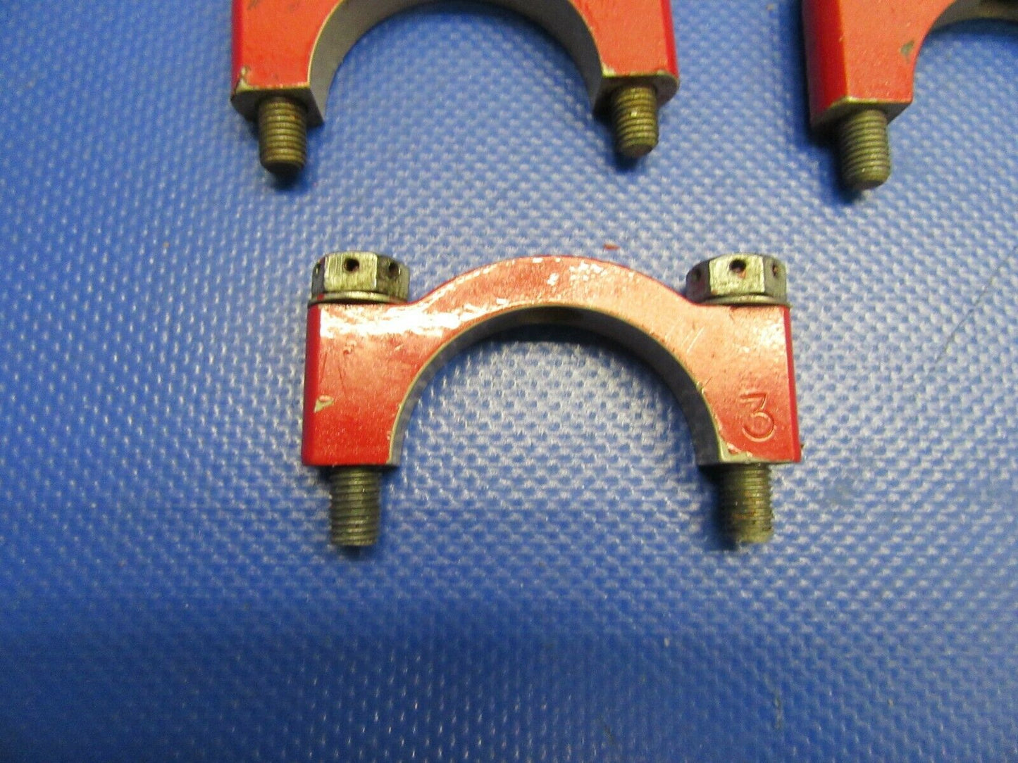 Brantly B2B Gear Box Shaft Housing Supports 108-3, 108-4, 108-5 LOT (0921-511)