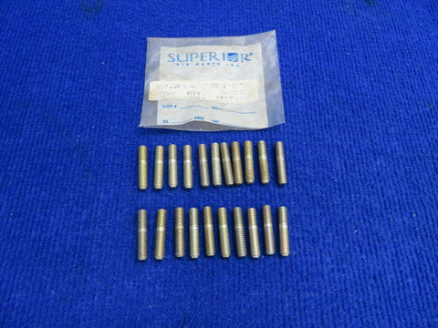 Stud 5/16" Diameter Coarse Thread LOT OF 21 NOS P/N SL31C-12 P07 (0222-650)