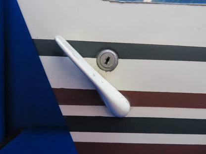 Bellanca 17-30 Viking Cabin Door Assy P/N 196568 NO KEY, Tinted Grey (0822-23)
