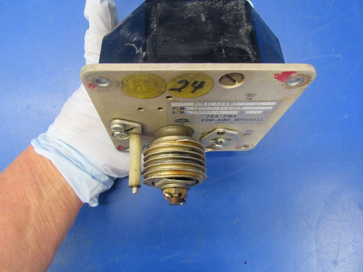 Edo-Aire Mitchell Roll Servo P/N 1C363-1-430R PARTS ONLY (0918-110)