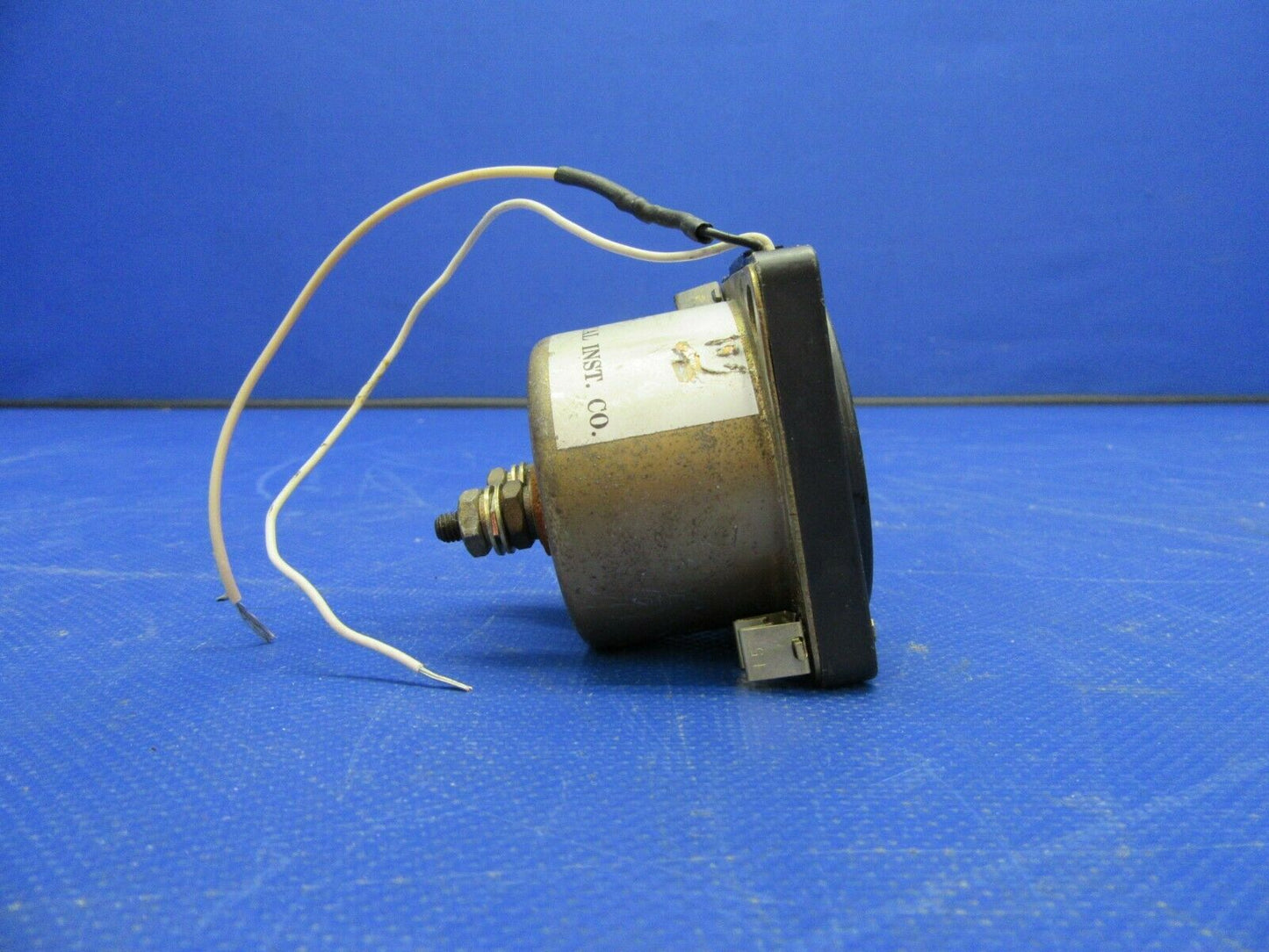 Hickok Fuel Quantity Gauge Lighted 27V P/N 58-380051-5, A-1158-5 (0821-483)