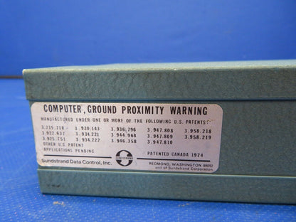 Sundstrand GPWS Mark II Ground Proximity Computer P/N 965-0476-072 (0821-726)