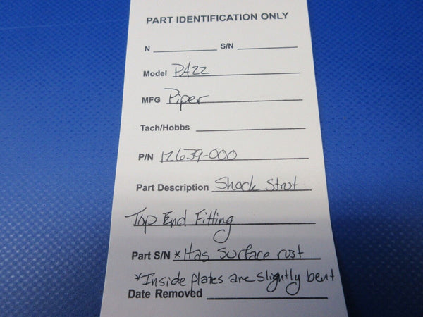 Piper PA22 Tri-Pacer Shock Strut Top End Fitting P/N 12639-000 (0224-1254)