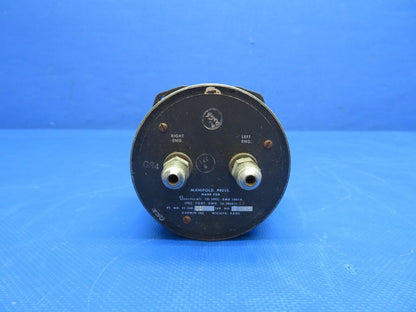 Beech D95A Garwin Manifold Pressure Gauge P/N 22-260-028 WARRANTY (0324-1703)