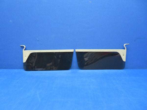 Early Cessna 310  310B Sun Visor Assy w/ Mount PN 0811700-35 LOT OF 2 (1123-469)