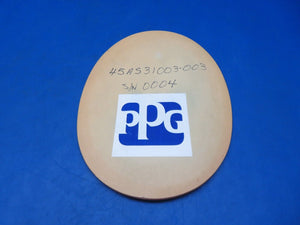 Beech Beechjet Inner Window Pane .23" Thick P/N 45AS31003-003 NOS (1123-203)