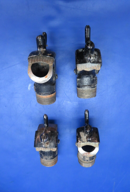 Vintage Syraco 2" Oil Barrel Drum Spigot LOT OF 4 (0423-360)