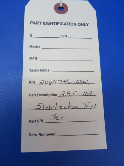 Bendix ASI-169 Stabilization Test Set P/N 2064746-0501 (1122-412)