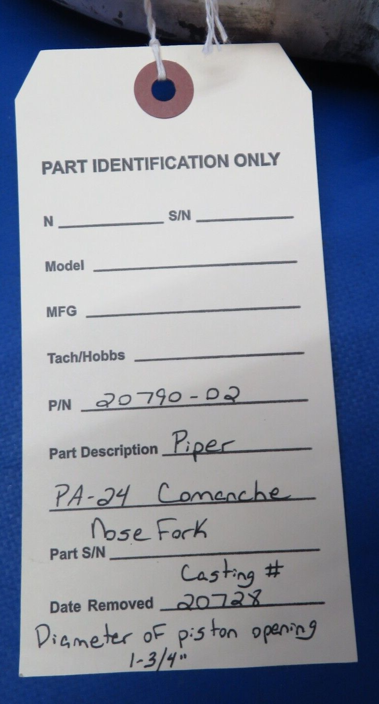 Piper PA-24 Comanche Nose Fork P/N 20790-02 (0523-242)