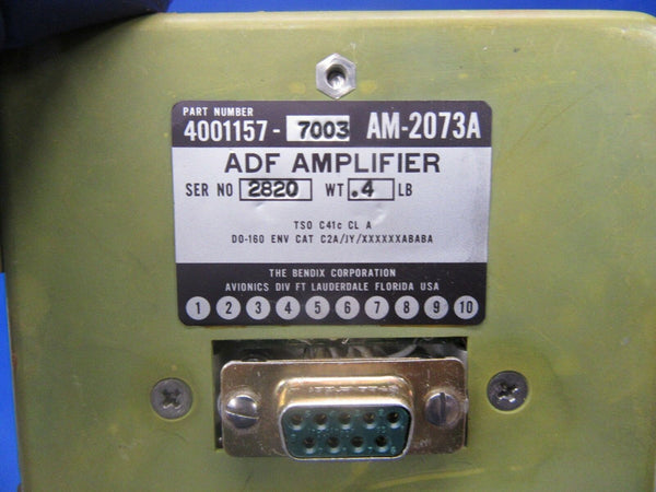 Bendix ADF Amplifier P/N AM-2073A (0218-250)
