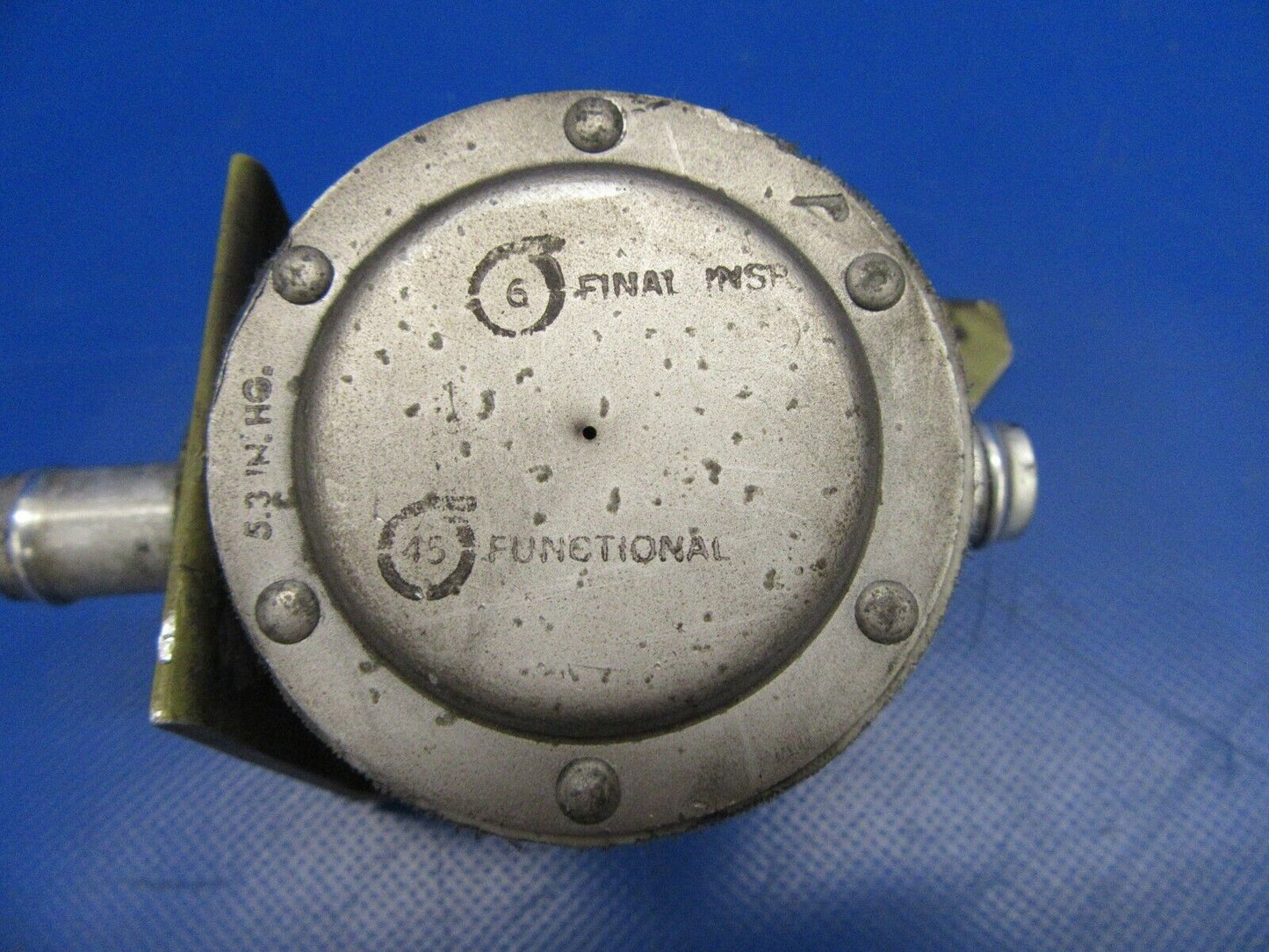 Beech Bonanza A36 Airborne Vacuum Regulator P/N 2H30-9 (0719-74)