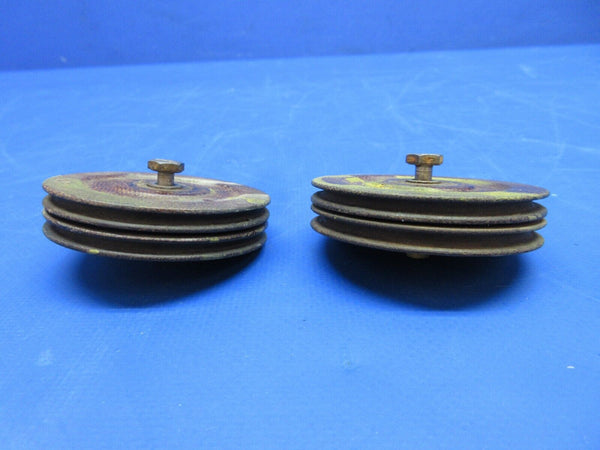 Cessna Formica / Westinghouse Phenolic Pulley P/N AN-210-2A LOT OF 8 (0723-132)