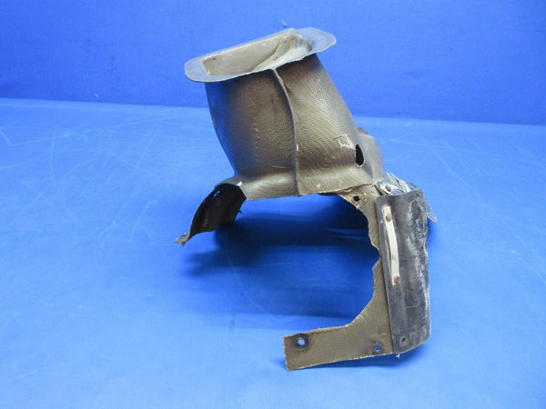 Damaged - Lycoming LIO-360-M1A RH Engine Baffle P/N C61-7166-103-001 (0623-163)