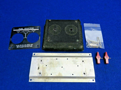 Beech 58 Baron Fuel Selector V166 Gal Panel P/N 002-920035-25 (0322-575)