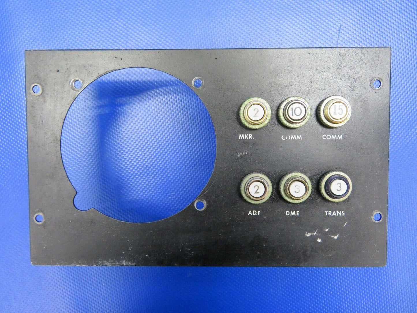Piper PA-235 Fuse Holder Circuit Breaker Panel w/ Circuit Breakers (0121-416)