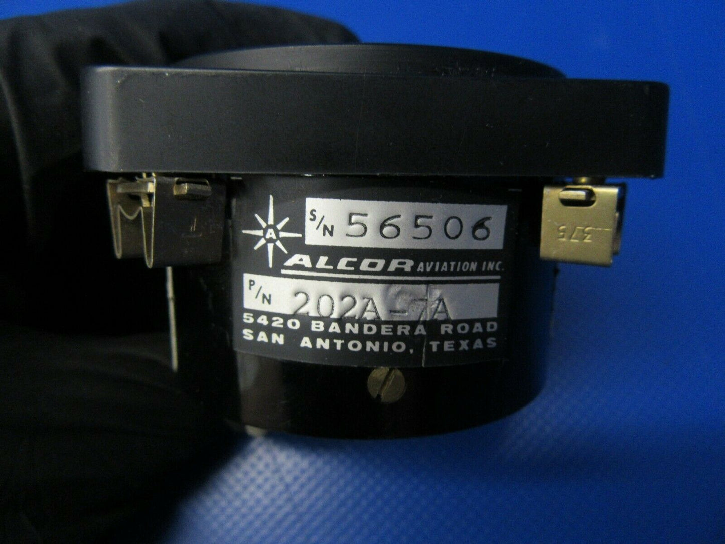 Alcor EGT Gauge Exhaust Gas Temperature Indicator 202A-7A (1019-19)