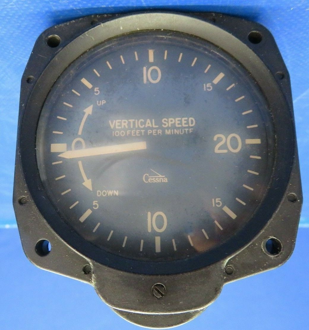 Cessna Garwin Rate of Climb Gauge P/N 22-991-02-1A CORE (0720-468)