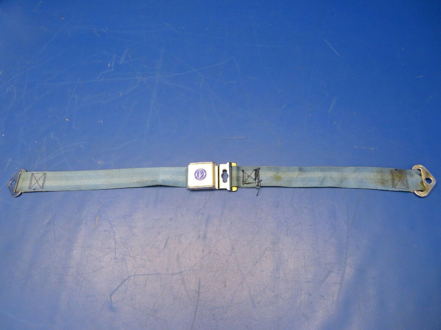 Cessna 170 Rear / Passenger Sear Belt w/ Cessna Emblem P/N CM4027-23 (0721-883)
