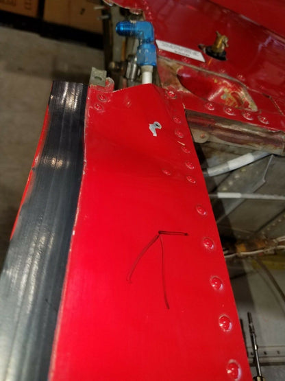 Damaged 1961 Beech 35-A33 Debonair / Bonanza Left Wing 33-110000-661 (0918-224)