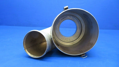 Cessna 401 RH Air Induction Canister Weld Assy w/ Cap P/N 0850320-24 (0523-223)