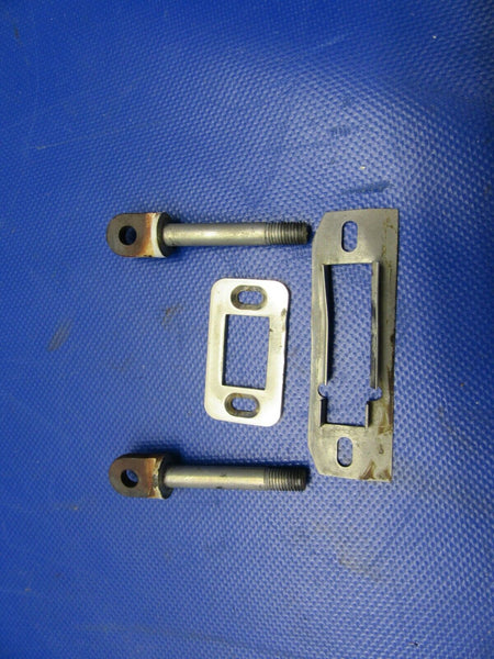 Piper PA-28-235 Eyebolts Cabin Door Hinge Striker Plates P/N 402-057 (0521-390)