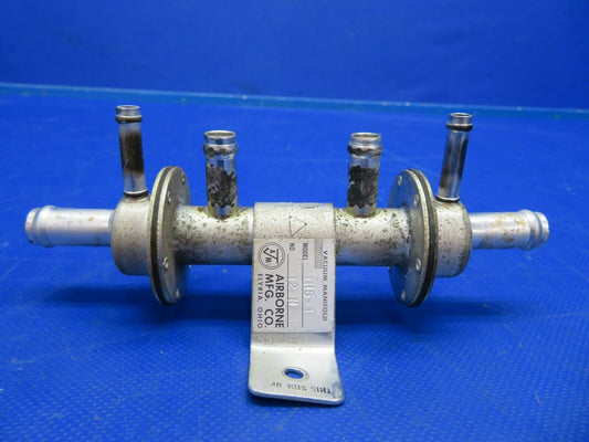 Cessna 310P Airborne Vacuum Manifold Assy P/N 1H5-1 (0620-711)
