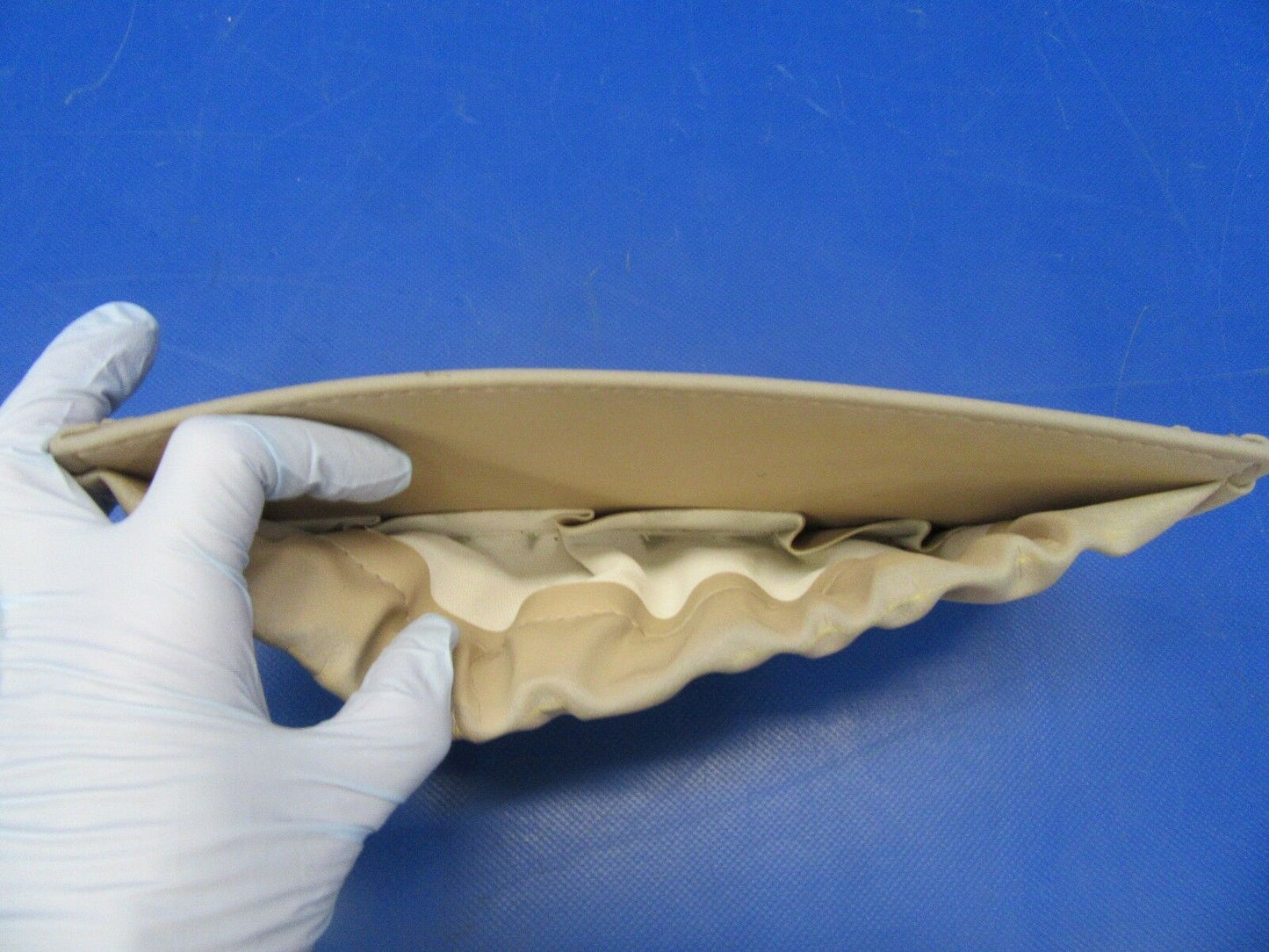 Aircraft / Airplane Door Pouch Tan Leather (0518-39)