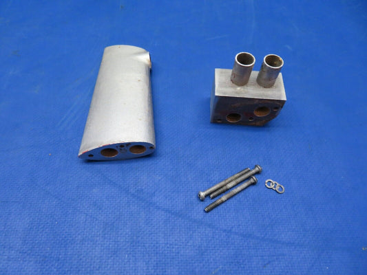 Piper PA-28R-180 Pitot Pressure Vacuum Head Unheated P/N 67559-00 (1123-396)