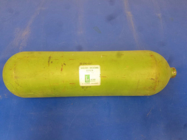 Zep Aero Oxygen Cylinder 3AA Steel P/N ZC-280-63-7 (0217-80)