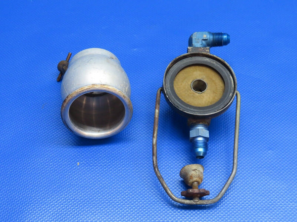 Piper PA-24-180 Fuel Strainer Assembly P/N 14330-04 (1223-1096)