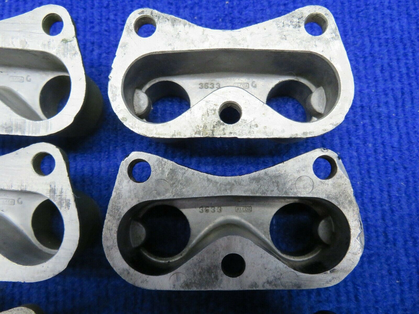 Continental A&C Series Push Rod Housing Flange 530163, ALCOA LOT OF 6 (0222-606)