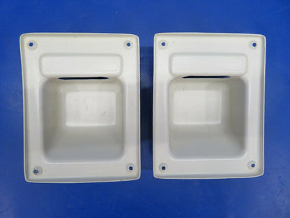 Beech Baron B58P Escutcheon Shoulder Harness 102-530049-4 Gray 1 Pair (0320-94)