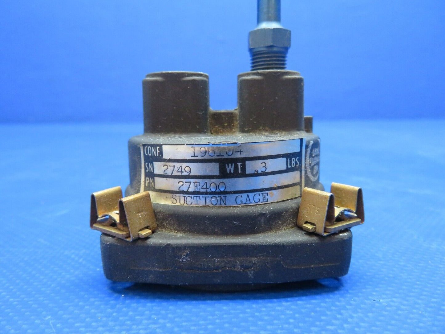 Bellanca 17-30A Viking Suction Gauge P/N 27E400 (0224-1507)