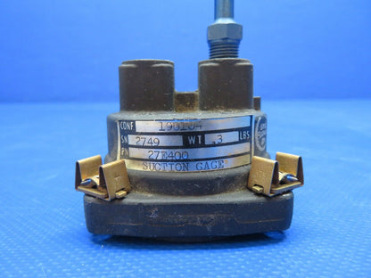 Bellanca 17-30A Viking Suction Gauge P/N 27E400 (0224-1507)