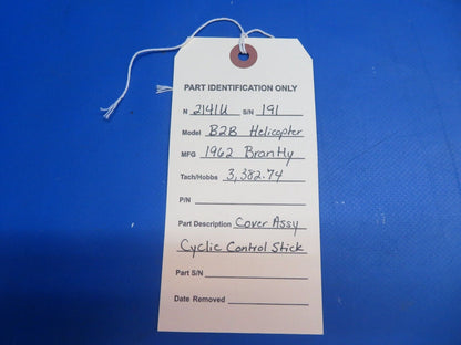 Brantly B2B Helicopter Cover Assy Cyclic Control Stick (1022-828)