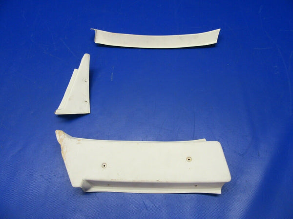 Piper 28R-180 Window Post Covers RH 67312-000, 67314-000, 63126-003 (0621-539)