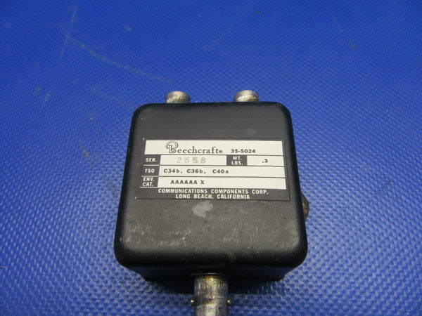 Communications Components Antenna Coupler NAV / GS P/N 35-5024 (0621-348)