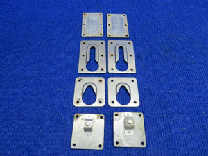 Piper Arrow Seat Attachment Plates & Retainers P/N 79781-02 1 LOT (0222-848)