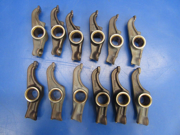 Continental IO-520-A Rocker Arms P/N 534397 & 641633 SET OF 12 (1118-241)