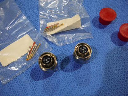 Amphenol Circular Connectors  LOT OF 2  P/N D38999/26FA98SB   (1015-25)