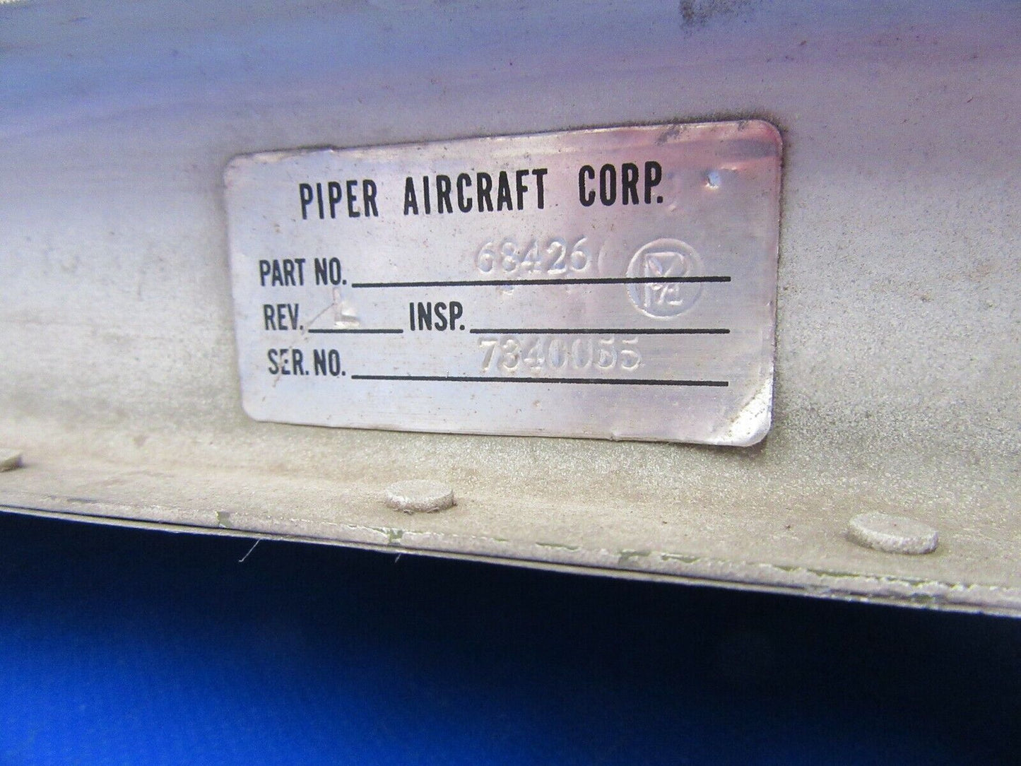 Piper PA-32-300 Cherokee Six Stabilator P/N 68426-00 (0319-392)