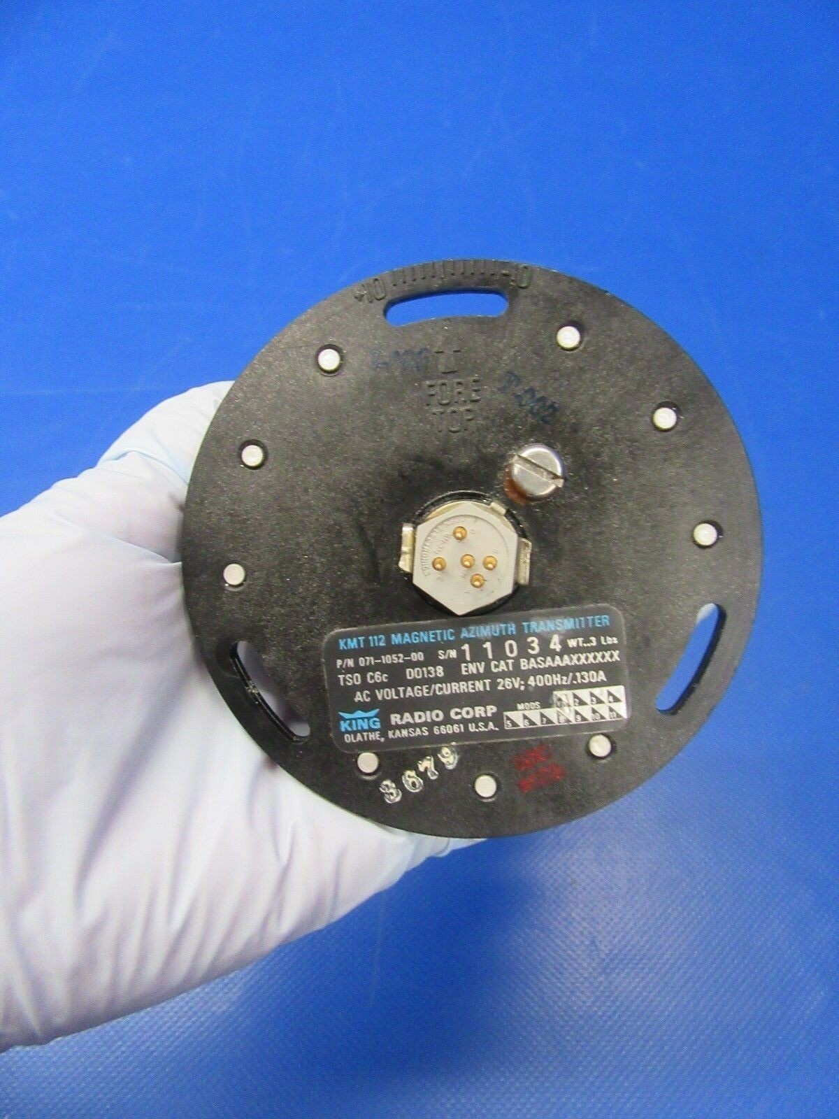 King KMT 112 Magnetic Azimuth Transmitter P/N 071-1052-00 (0818-02)
