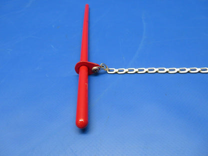 Beech Fuel Stick with Chain P/N 50-530122-7 NOS (0922-25)