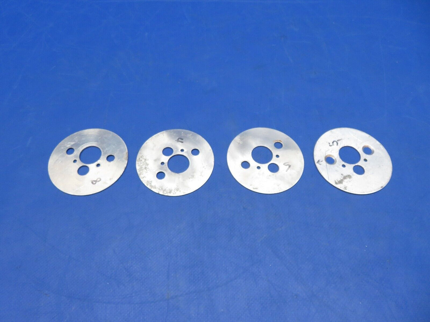 Cessna 310 / 310Q Seat Attach Cover Plate P/N 0812974-2 LOT OF 4 (0823-779)