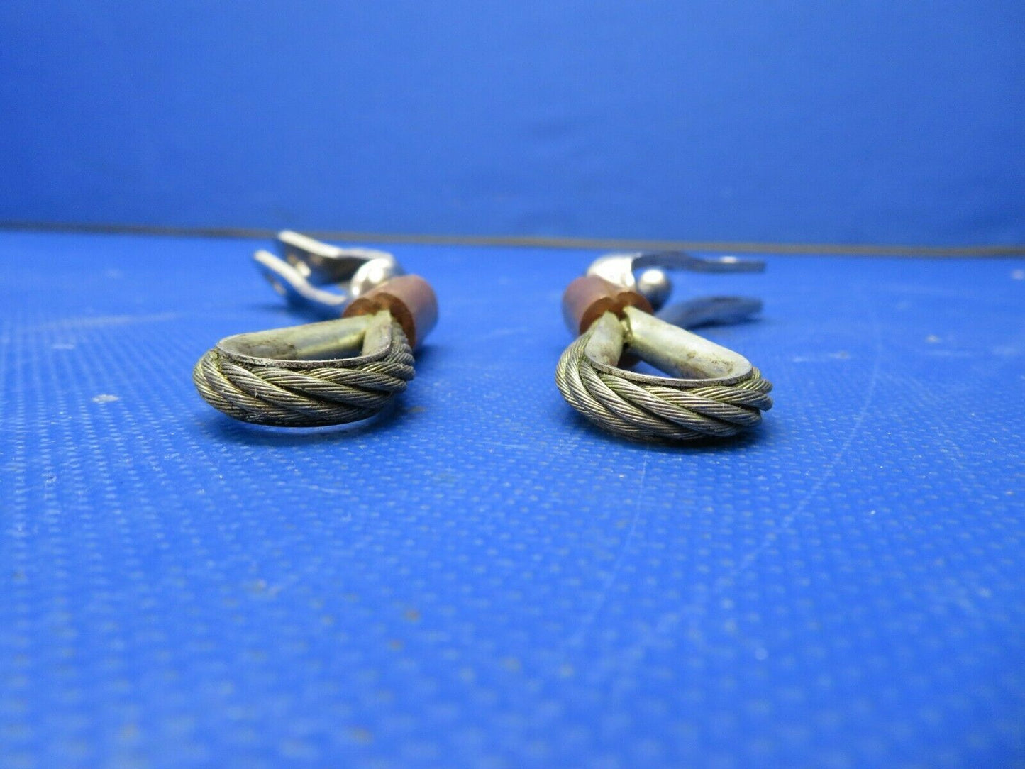 Piper PA-32RT Cable Seat Belt Attachment Passenger PAIR P/N 96908-000 (0521-761)