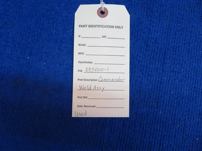 Commander Weld Assy P/N 885000-1 (0922-512)