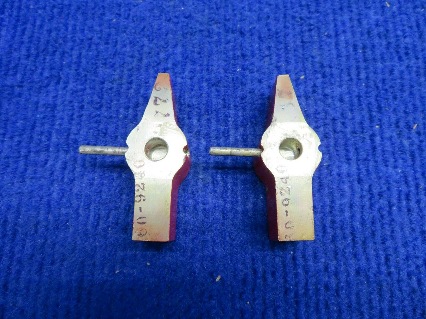 Beech 58 Baron Fuel Selector V166 Gal Panel P/N 002-920035-25 (0322-575)