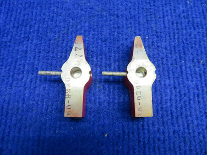 Beech 58 Baron Fuel Selector V166 Gal Panel P/N 002-920035-25 (0322-575)